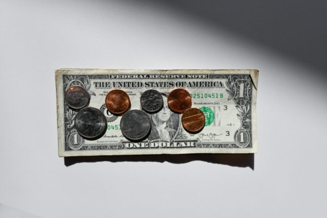 dollar bill coins