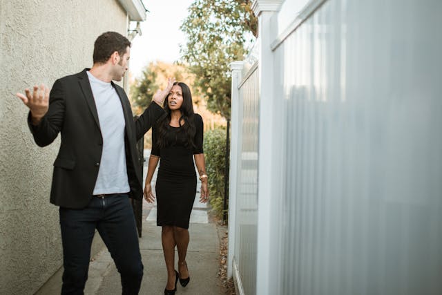 couple arguing